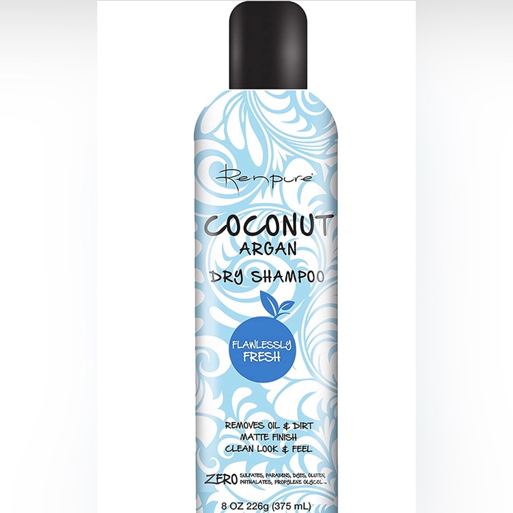 Renpure Coconut & Argan Dry Shampoo, 8 Ounce